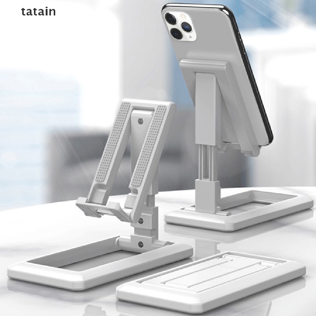 Foldable Tablet Mobile Phone Desktop Phone Stand for Desk Adjustable Bracket CVX