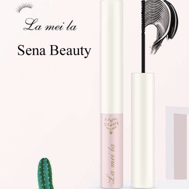 Mascara Siêu Mảnh Tơi Mi Lameila Skinny Microcara Vỏ Hồng