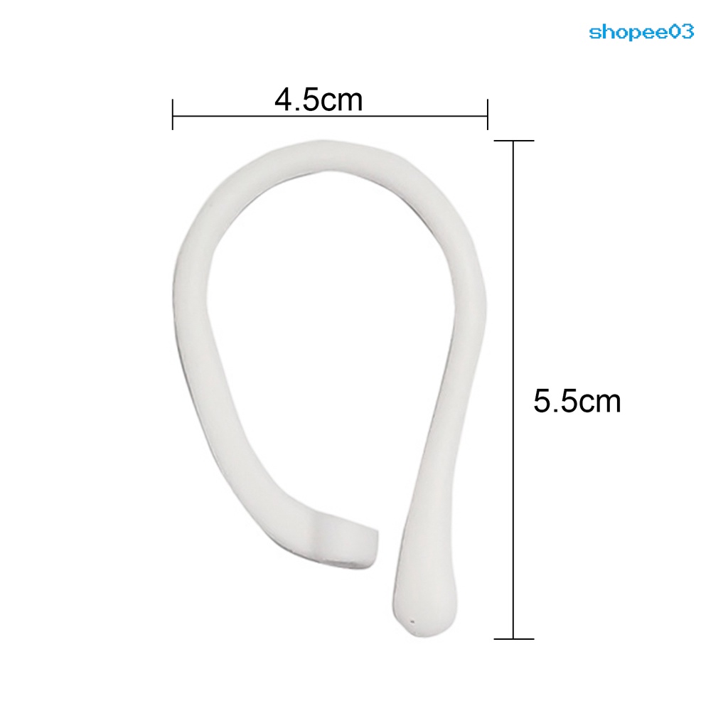 Cặp móc tai nghe silicon cỡ nhỏ thoải mái chống mòn thích hợp cho airpods 1/2/pro