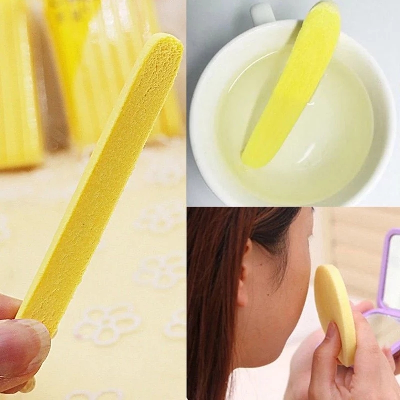 Bộ 12 Miếng Bọt Biển Vệ Sinh Da Mặt Tiện Dụng