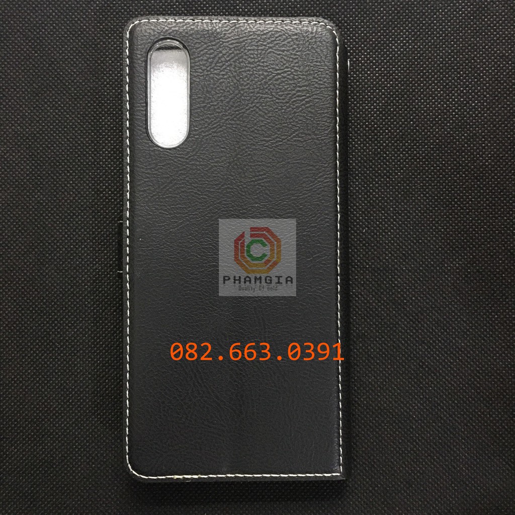 Bao da Vivo S1 da cao cấp, có ngăn thẻ, bên trong 1 set màu đen
