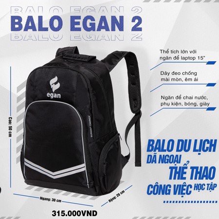 Balo Thể Thao Egan - Hàng Cao Cấp