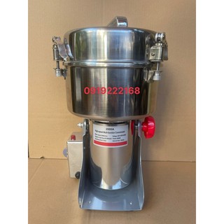Máy xay bột khô, ngũ cốc, gia vị inox 304 rrh-2 kg