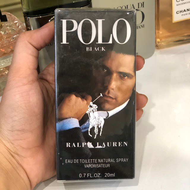 Nước Hoa Nam Polo Black 20ml, Hương Thơm Nam Tính, Độc Đáo