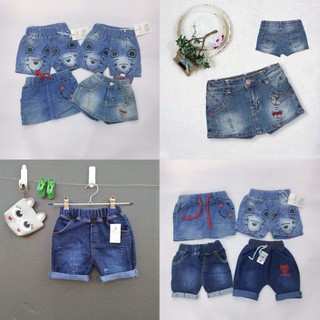 Quần đùi jean, kaki, cotton bé trai bé gái