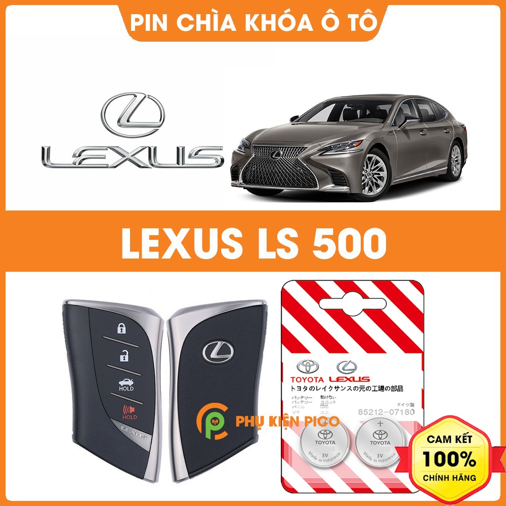 Pin chìa khóa ô tô Lexus LS 500 chính hãng Lexus sản xuất tại Indonesia 3V Panasonic
