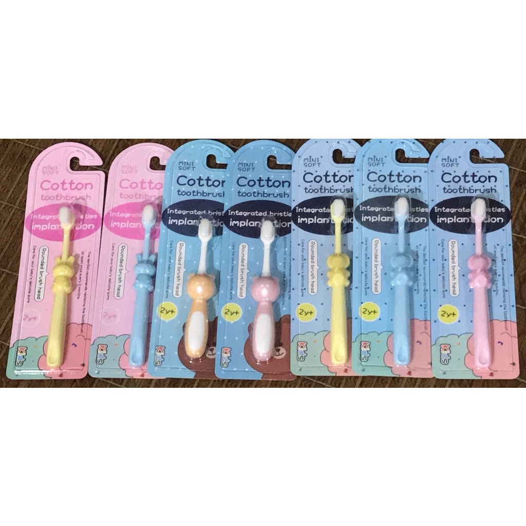 Bàn chải tơ hàng xuất Nhật dành cho bé từ 2y+