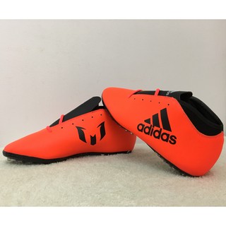 008.6GNA - Giày đá banh cổ liền sân cỏ nhân tạo màu cam vân nổi chữ đen size 40 - 43