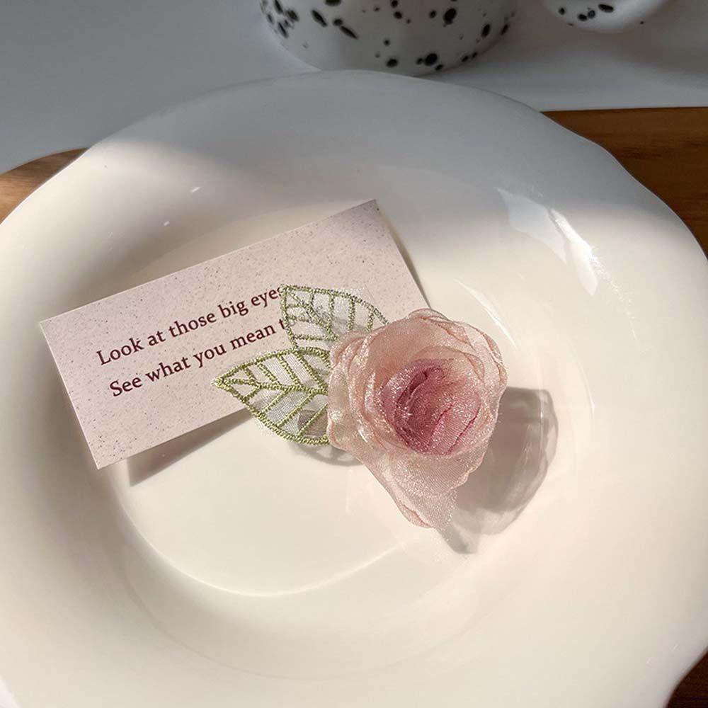 Kẹp Tóc Hoa Trà Thời Trang Hàn Quốc Cho Nữ