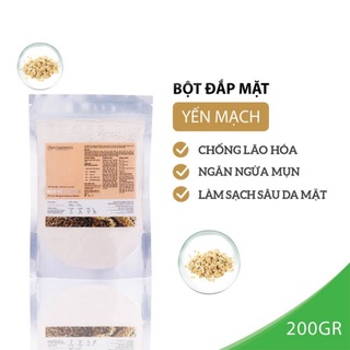 Bột yến mạch 200g Milaganics