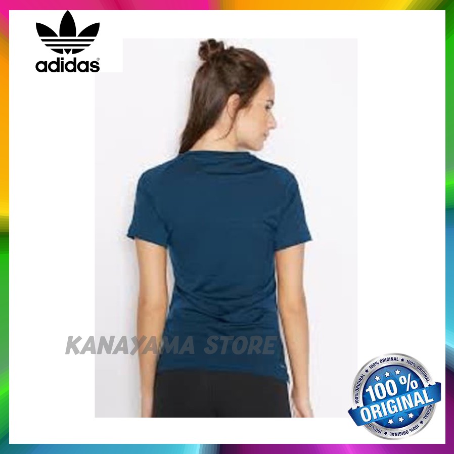 Áo Thun Thể Thao Adidas Tay Ngắn Thiết Kế Năng Động Hợp Thời Trang Cho Bạn Gái