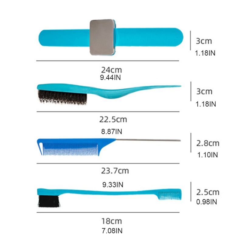Set 3 Lược Chải Tóc Tạo Kiểu Chuyên Nghiệp YOUYO
