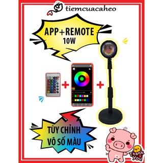 Đèn Hoàng Hôn, Sunset, Led Rose Sống Ảo đổi 16 triệu màu RGB Hot trend tiktok