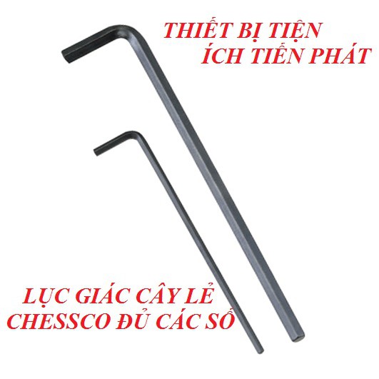 Lục Giác Lẻ Đủ Các Số Chessco Cao Cấp Thép CR-V (Chính Hãng)