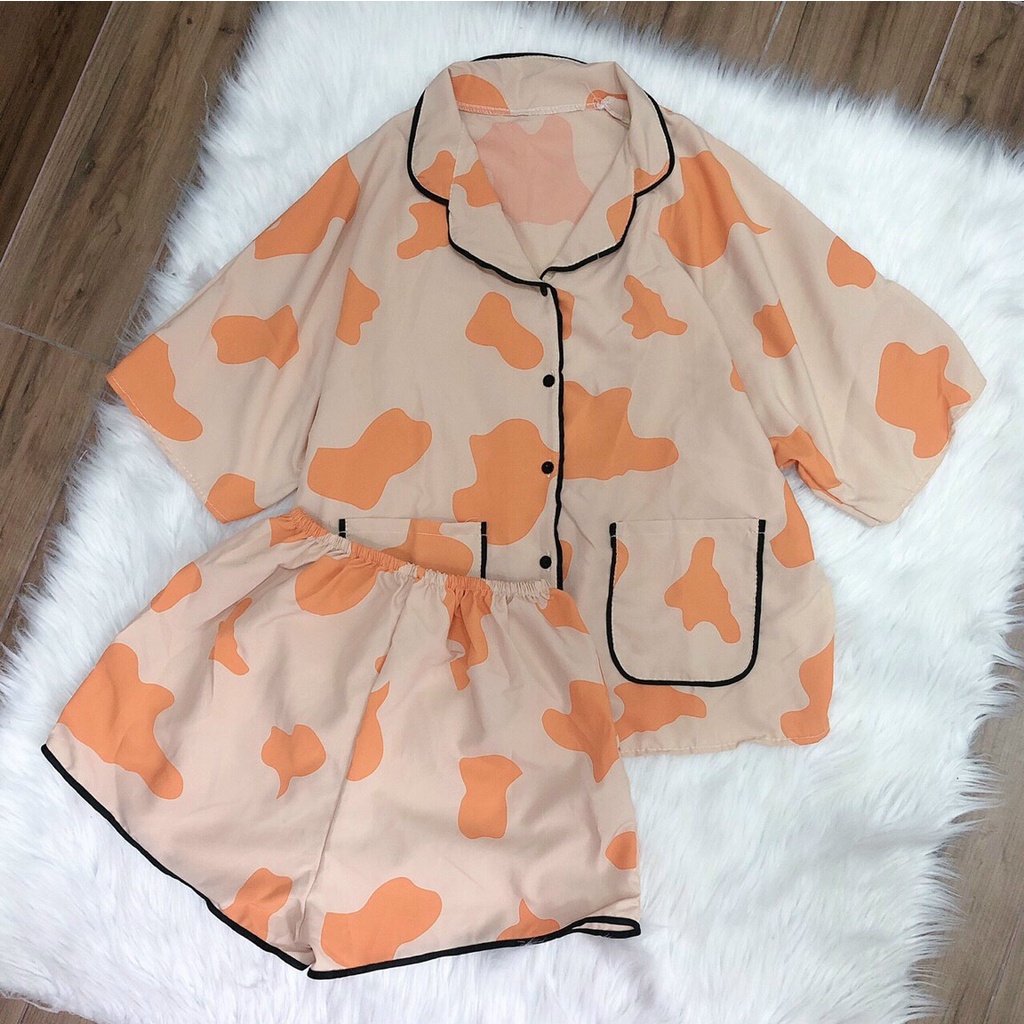 Bộ Lụa Kate Cộc Đùi 💚 Chất Liệu Kate Cao Cấp | BigBuy360 - bigbuy360.vn