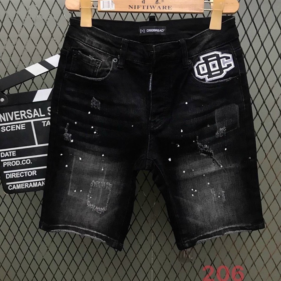 Quần Short Jean Lửng Nam Chất Bò Cao Cấp Thời Trang Phong Cách Tp_shop_87 Ms206