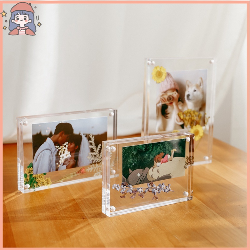 Khung Ảnh Đứng Bằng Nhựa Acrylic Trong Suốt