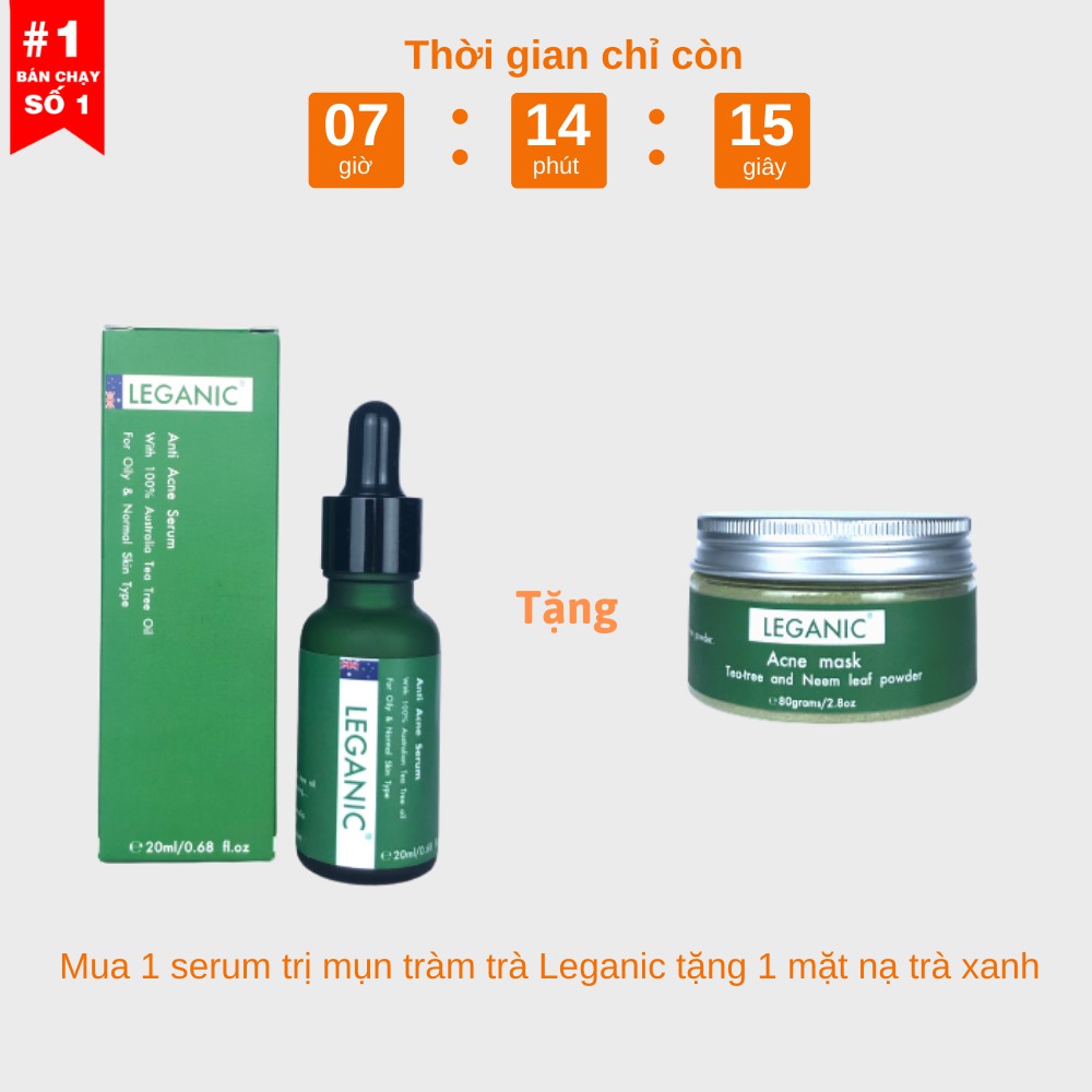Serum tràm trà ngừa m.ụn Leganic | BigBuy360 - bigbuy360.vn