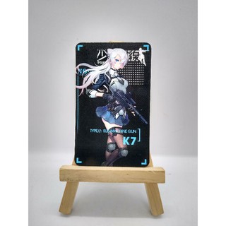 Thẻ bài sưu tầm card T-Dolls Girls Frontline Ver.2 K7