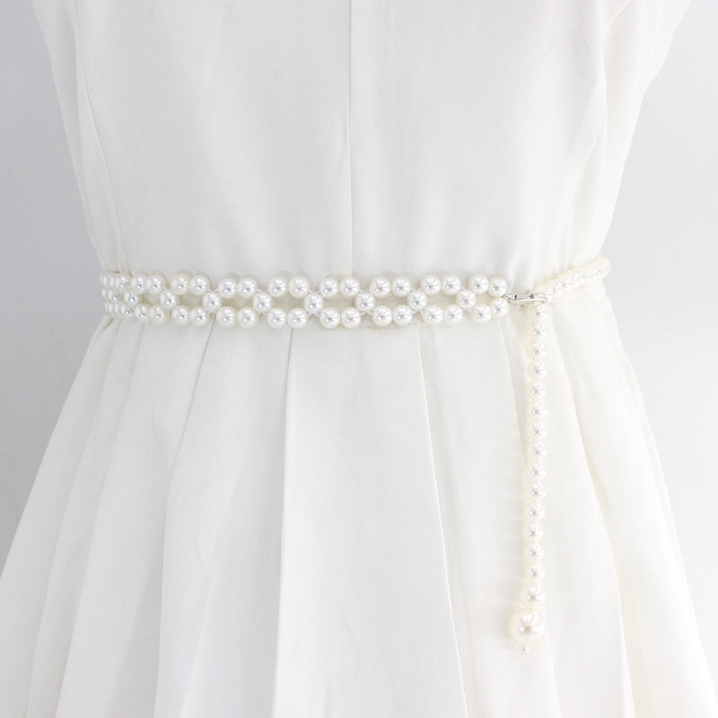 Đai váy chiết eo Ngọc trai xinh mã HD004