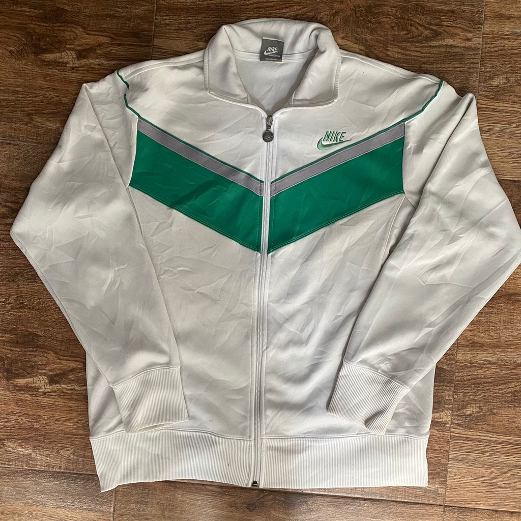 Áo Khoác Nike Trắng / Áo Khoác Nike Màu Xanh Lá Cây Trắng