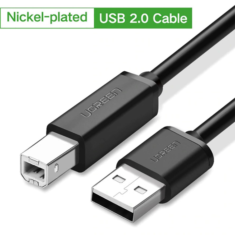 Cáp máy in USB 1,5m chính hãng Ugreen 10845 cao cấp