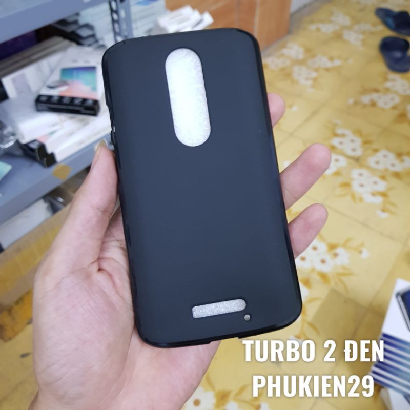 [Motorola Droid Turbo 2] Ốp lưng silicon dẻo đen nhám cao cấp