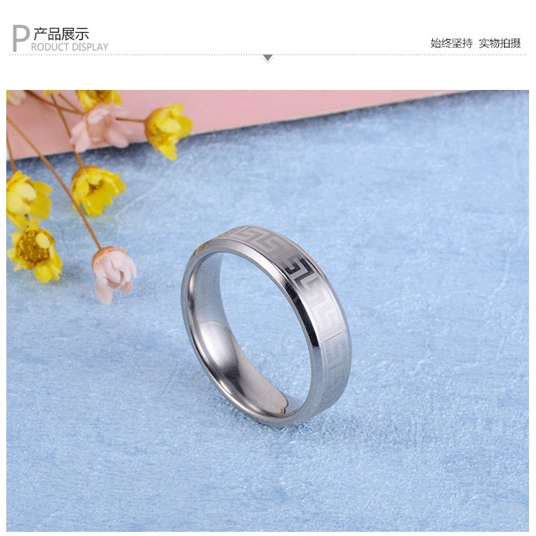 Nhẫn Thép Không Gỉ Bền Thời Trang Cho Na Và Nữ
