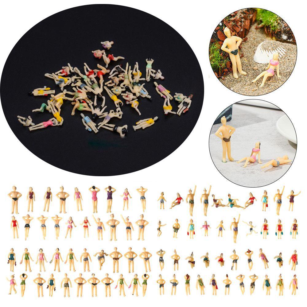 Set 5 Mô Hình Người Bơi Lội Mini Tỉ Lệ 1: 150 / 1: 100 / 1: 75 / 1: 50