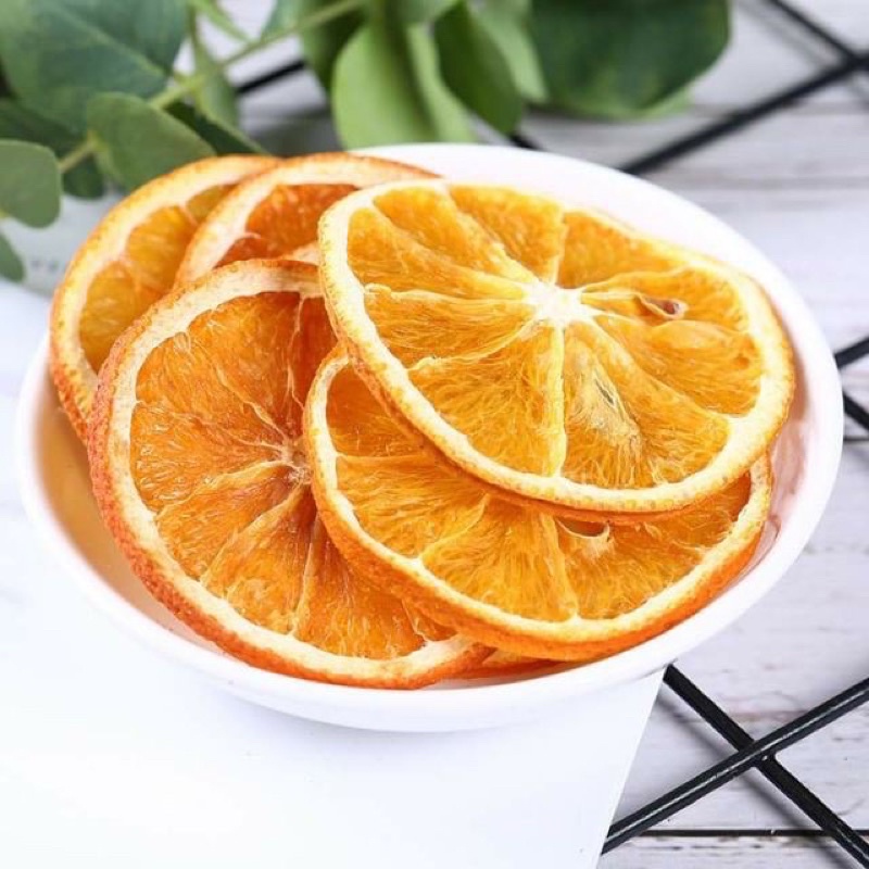 Trà cam vàng Mỹ sấy lạnh Loại I 100g - làm trà thanh nhiệt, sáng da, bổ sung vitamin C, tăng hệ miễn dịch | Bột Natural