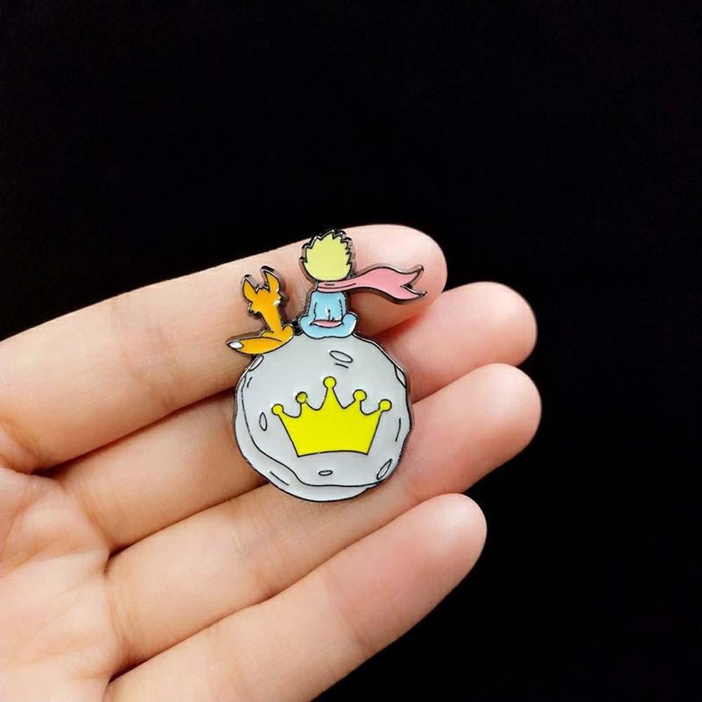 Ghim Cài Áo Hình Hoàng Tử Bé Dễ Thương Thời Trang Cổ Điển