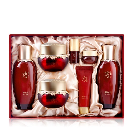 Set dưỡng da Sooryehan Hyobidam Fermented Skin Care 4 Set (7 Sản Phẩm)