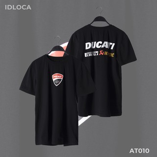 Áo thun cổ tròn DUCATI CORSE màu đen