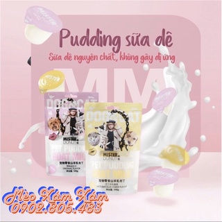 Pudding sữa dê cho chó ,mèo mister donut bổ sung canxi cho chó, mèo