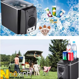 Tủ lạnh đá mini du lịch / Thùng đựng đá ô tô