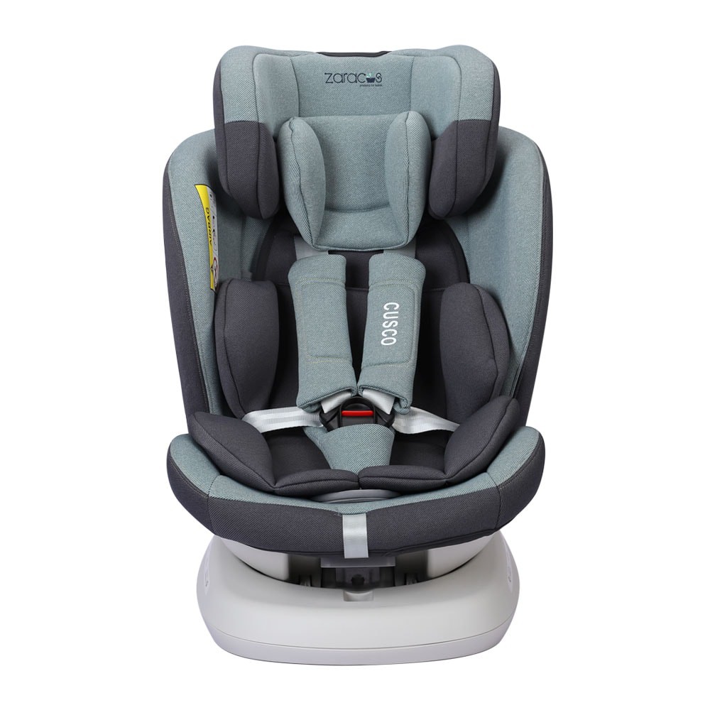 Ghế ngồi ô tô cho bé xoay 360° – Zaracos CUSCO 6406 – ISOFIX nhiều màu sắc (tặng kẹp cố định dây an toàn)