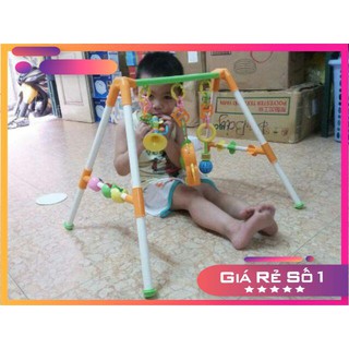 Kệ chữ A chú vẹt có nhạc cho bé.