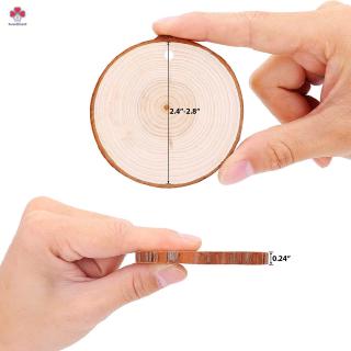 Set 20 Miếng Gỗ Tròn Trang Trí Giáng Sinh