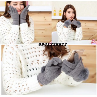 Bao tay cảm ứng len 3 phong cách