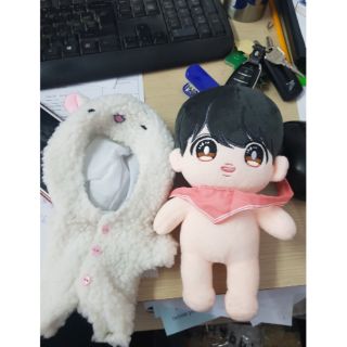 BTS fansite doll 7Army Jin Doll