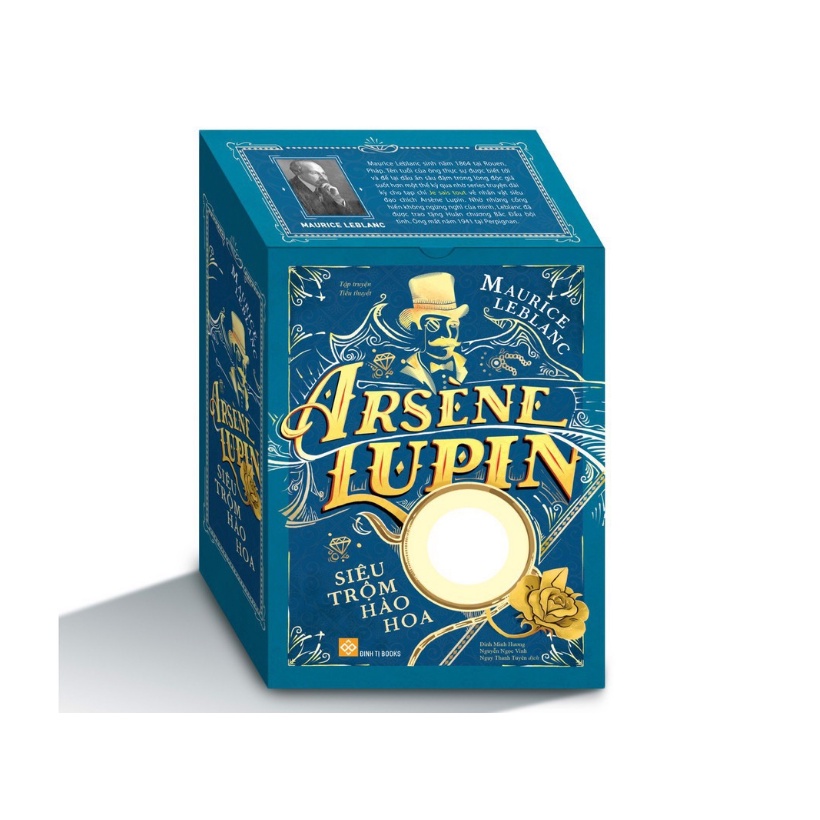 Sách Boxset Arsène Lupin Siêu trộm hào hoa (Trọn bộ 5 cuốn) ĐT