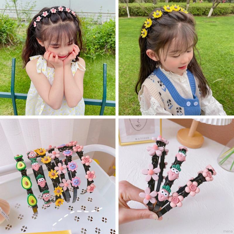 Băng đô đính hoa ngọt ngào cho bé gái