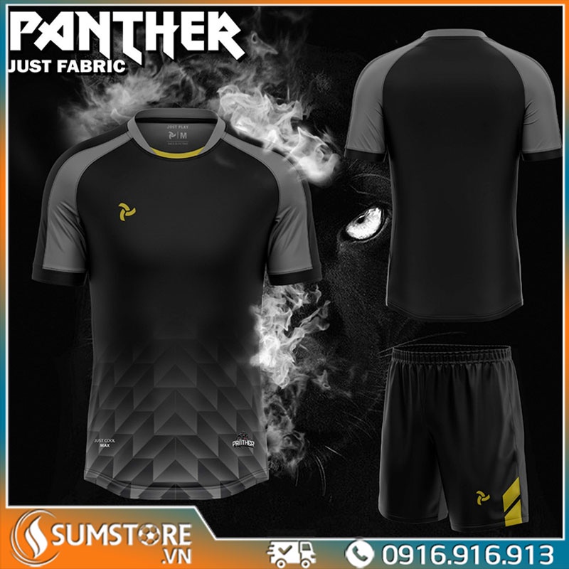 Áo đá banh không logo Panther Nhiều Màu - Bộ thể thao nam nữ