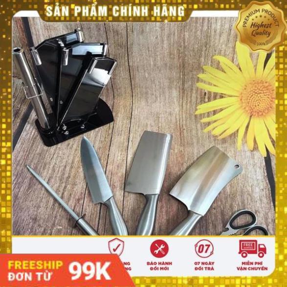 [Giảm 50%] Bộ dao inox cao cấp 5 món Nhật Bản