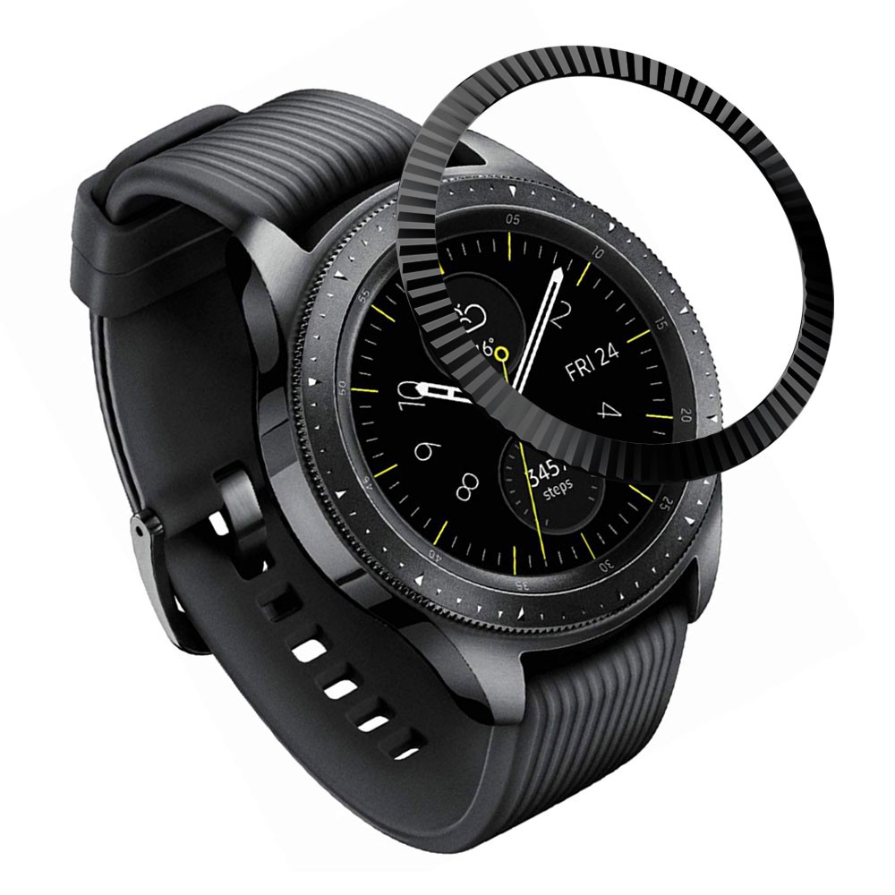 Vòng dán mép bảo vệ chống trầy xước bằng thép không gỉ dành cho đồng hồ thể thao Samsung Galaxy Watch 42mm/Gear Sport