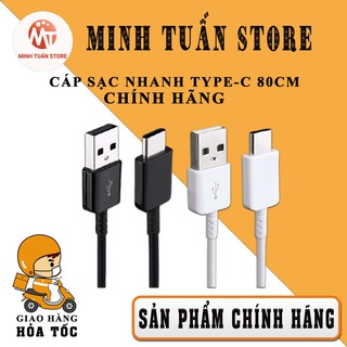 Cáp sạc nhanh usb type c - hàng chính hãng dài 80cm