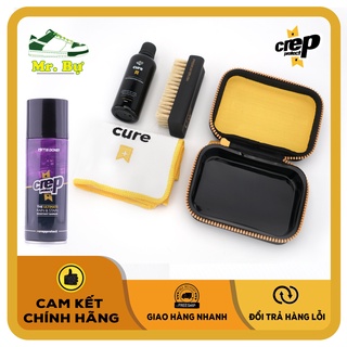 Combo crep protect cure 100ml kit + nano spray 200ml - trọn bộ vệ sinh + nano dành cho giày