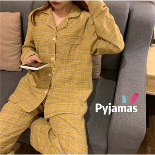 [Vui lòng nhắn tin shop trước khi đặt đơn] PYJAMAS CARO ULZZANG❤