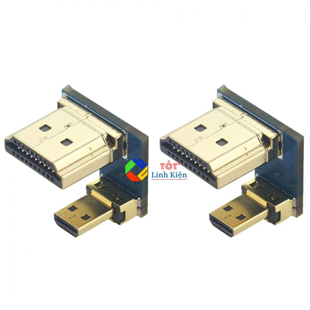 Đầu Chuyển Đổi Kết Nối HDMI Sang Micro HDMI Cho Raspberry Pi 4