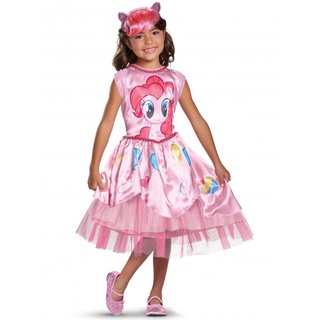 HM0864 - Đầm Hóa Trang Ngựa Pony Unicorn Màu Hồng Cho Bé Gái Kèm Cài Tóc